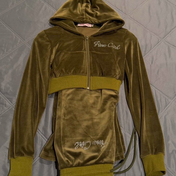 Fine Girl Green Tracksuit